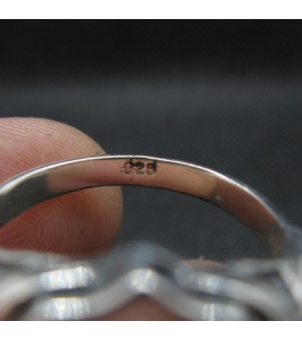 R002114 Custom Engraved Sterling Silver Signet Men Ring Solid Genuine Hallmarked 925